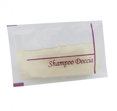 Shampoo doccia busta 10 g. 100 pz Accessori Kit Cortesia