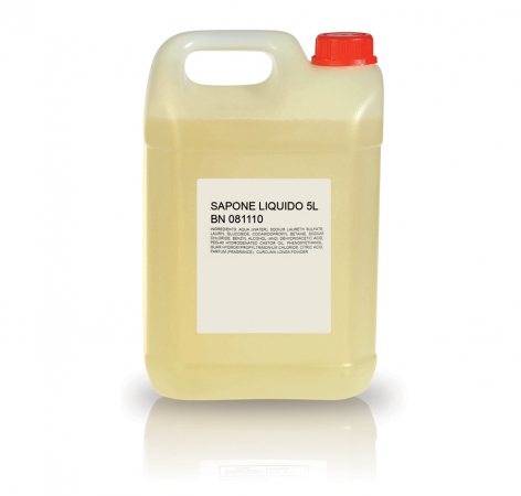 Tanica 5 L. Sapone Liquido Accessori Kit Cortesia
