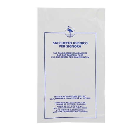 Sacchetto igienico plastica 250 pz Accessori Kit Cortesia
